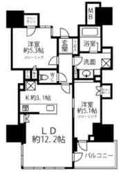 パークホームズ川越新富町アドーアの物件間取画像